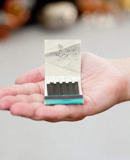 Google Street view match books by artist Krista Charles