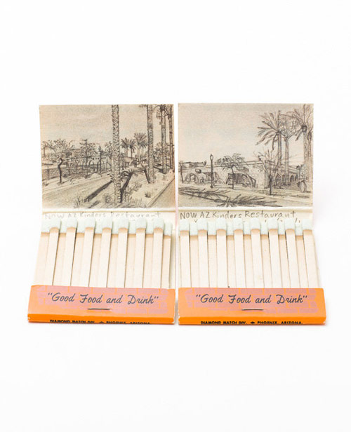 Google Street view match books by artist Krista Charles