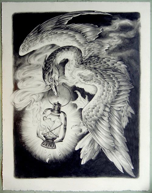 Drawings and paintings by artist Stephanie Brown