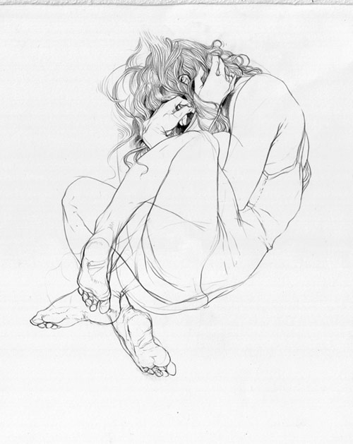 Drawings and paintings by artist Stephanie Brown