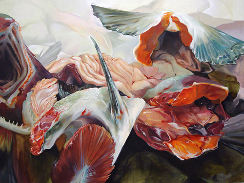 Drawings and paintings by artist Stephanie Brown