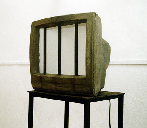 Sculptures by artist Yoan Capote