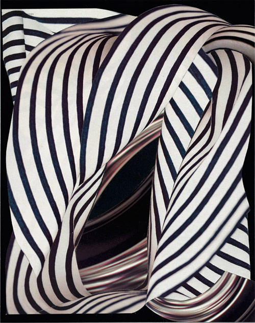 Collages by artist Nicole Wermers