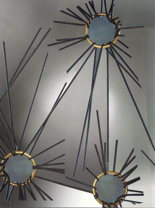 Collages by artist Nicole Wermers