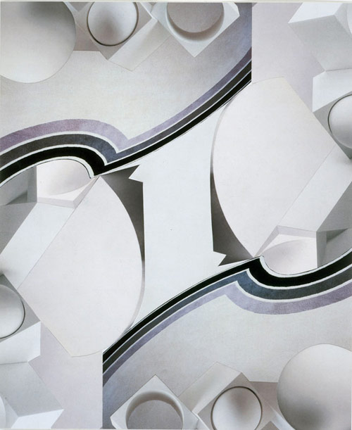 Collages by artist Nicole Wermers