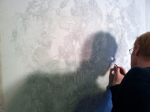 Drawings and paintings by artist Ben Blatt