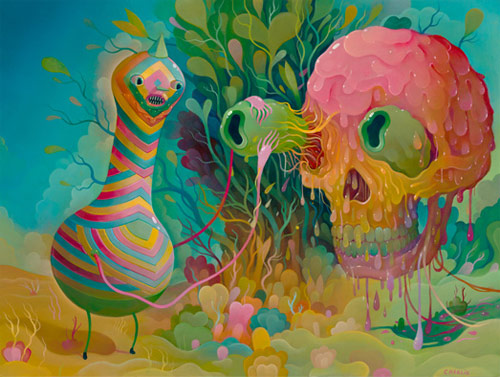 Artist painter Charlie Immer