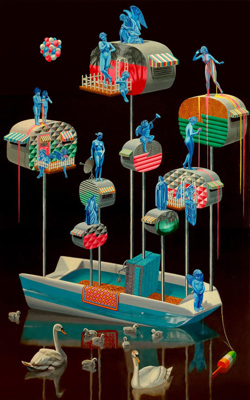 Artist painter Jaime Treadwell paintings