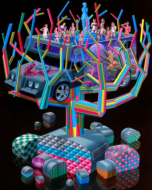 Artist painter Jaime Treadwell paintings