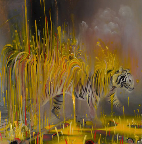 Artist painter Michael Page paintings