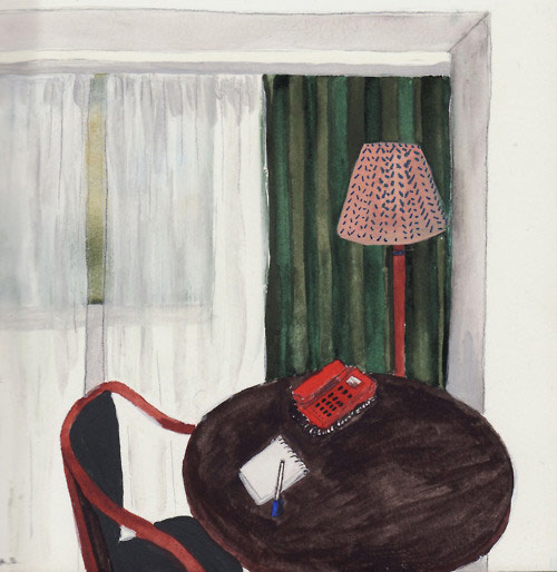 Drawings by illustrator Angela Dalinger