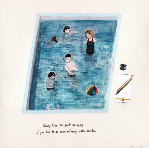 Drawings by illustrator Angela Dalinger