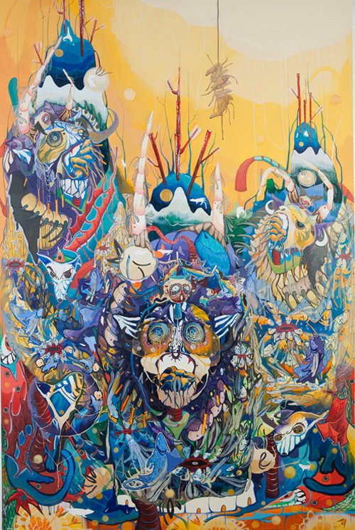 Artist painter Mi Ju