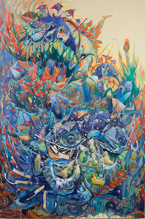 Artist painter Mi Ju