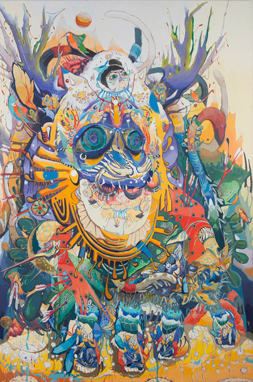 Artist painter Mi Ju