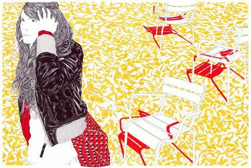 Drawings by Carine Brancowitz