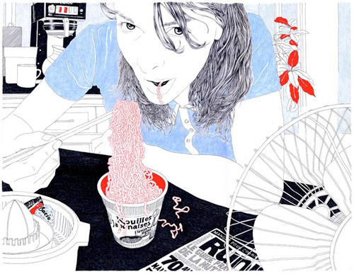 Drawings by Carine Brancowitz