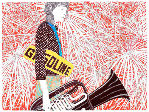 Drawings by Carine Brancowitz