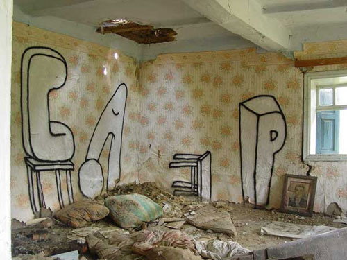 CAP Crew Against People graffiti