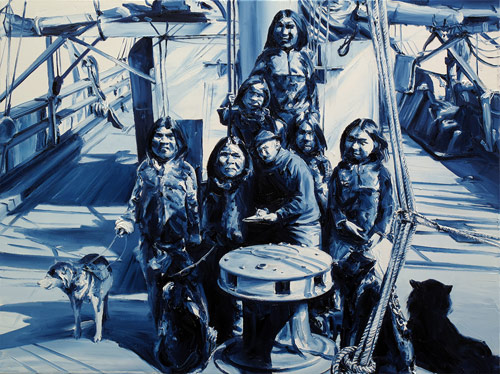 Artist painter Paco Pomet paintings