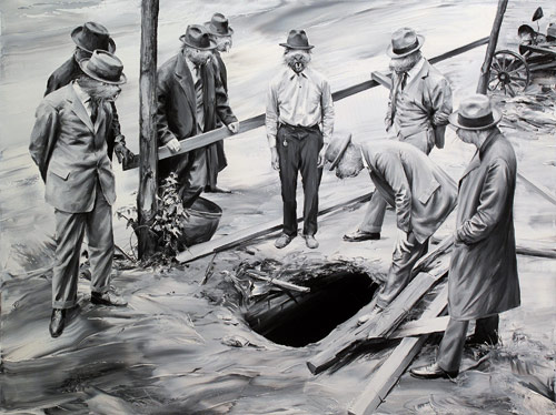 Artist painter Paco Pomet paintings