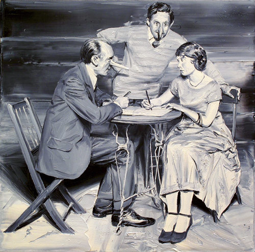 Artist painter Paco Pomet paintings