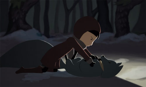 The Girl and the Fox animation by Tyler J. Kupferer