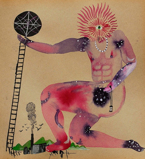 Artist Nick Mann aka Doodles