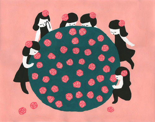 Japanese illustrator Sato Kanae