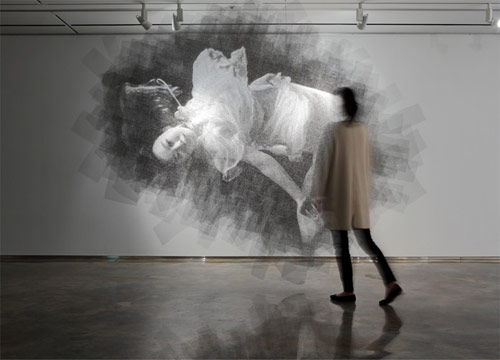 Wire mesh portraits by Seung Mo Park