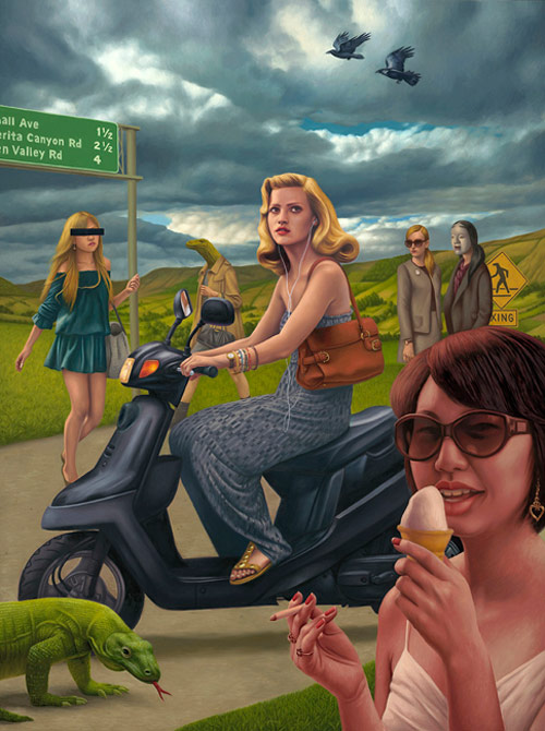 Artist painter Alex Gross