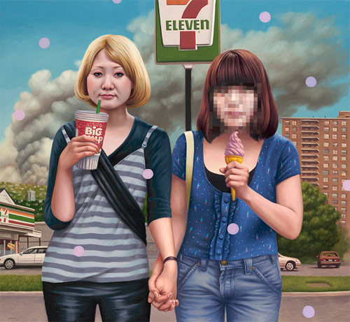 Artist painter Alex Gross