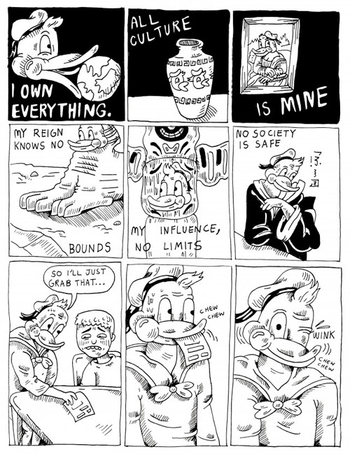 Comics and drawings by artist Krystal DiFronzo