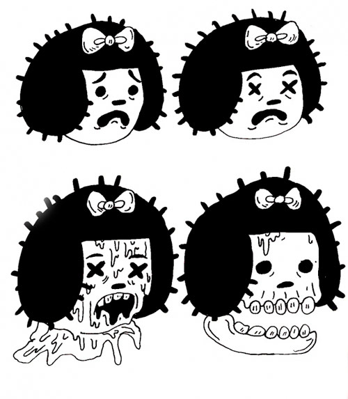 Comics and drawings by artist Krystal DiFronzo