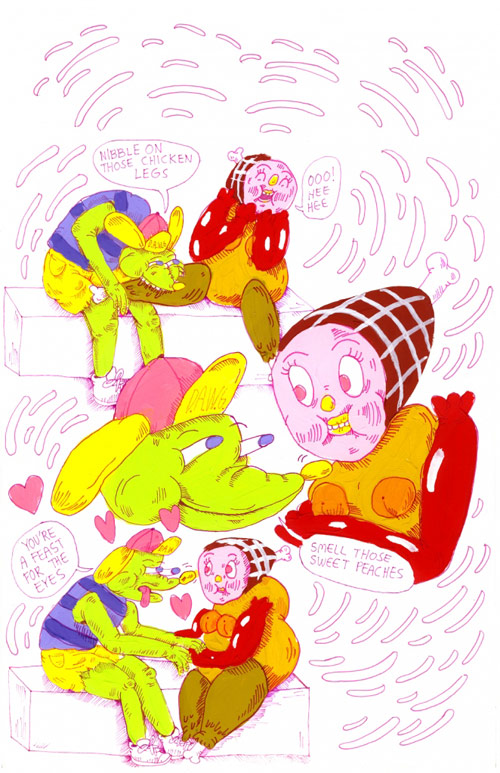 Comics and drawings by artist Krystal DiFronzo