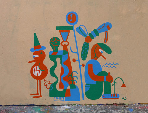 Drawings by artist Sebastien Touache