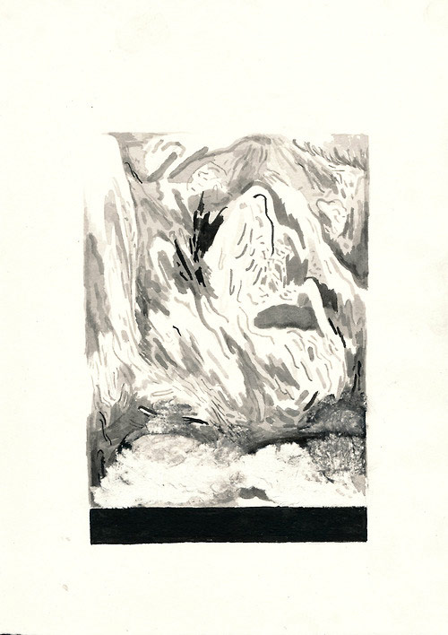 Drawings by artist Stephan Dybus Malblock