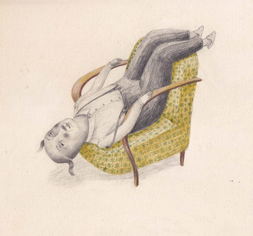 Drawings by artist Joanna Concejo