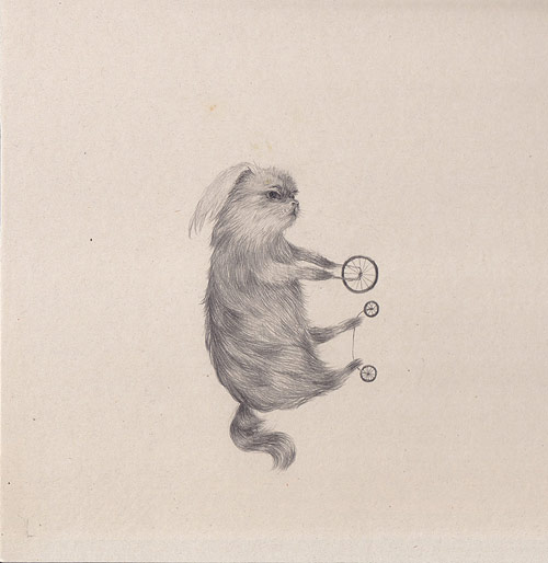 Drawings by artist Joanna Concejo