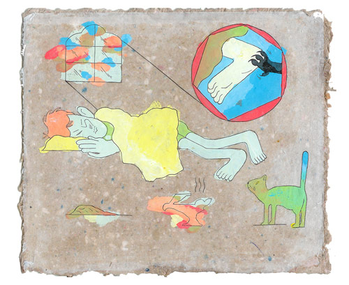 Drawings by artist Patrick Kyle