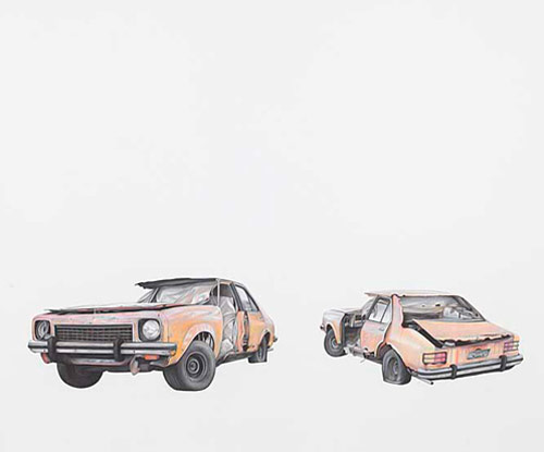 Drawings by artist Paul White