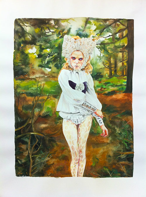 Artist painter Serena Cole