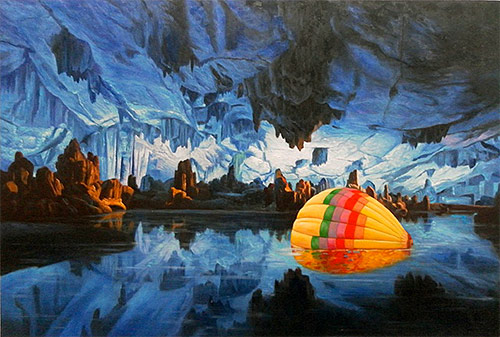 Artist painter Shay Kun