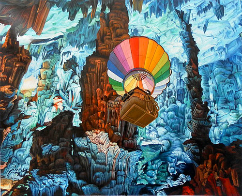 Artist painter Shay Kun