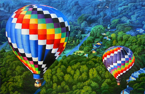 Artist painter Shay Kun