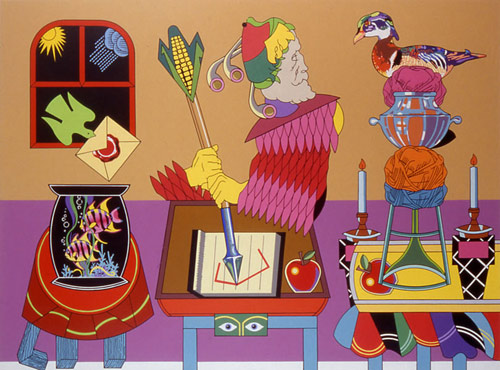 Artist painter Trevor Winkfield