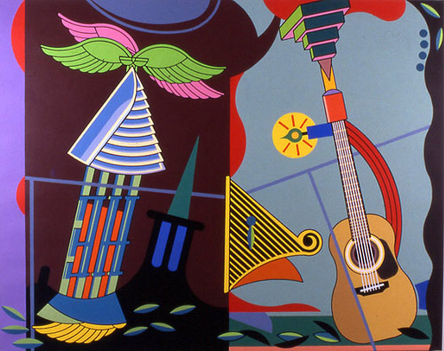 Artist painter Trevor Winkfield