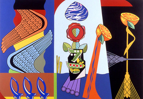 Artist painter Trevor Winkfield