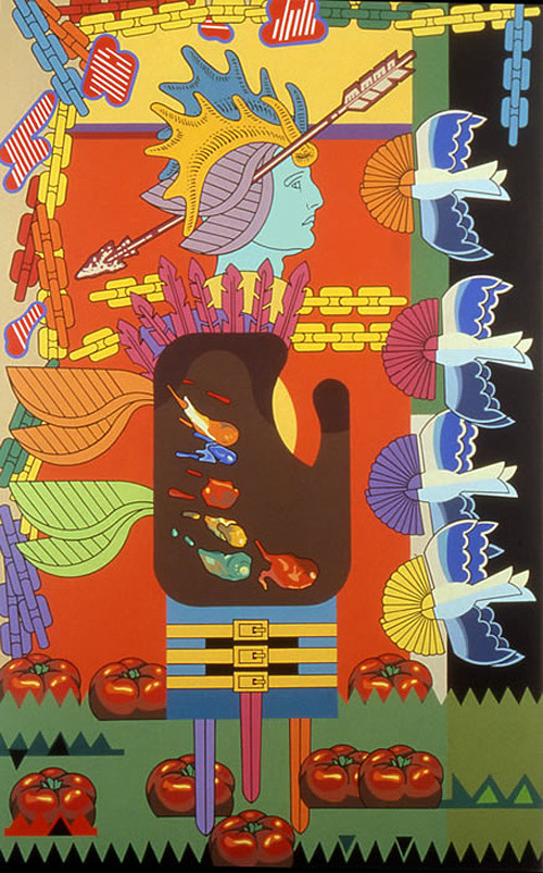 Artist painter Trevor Winkfield