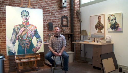 Artist painter Aaron Smith